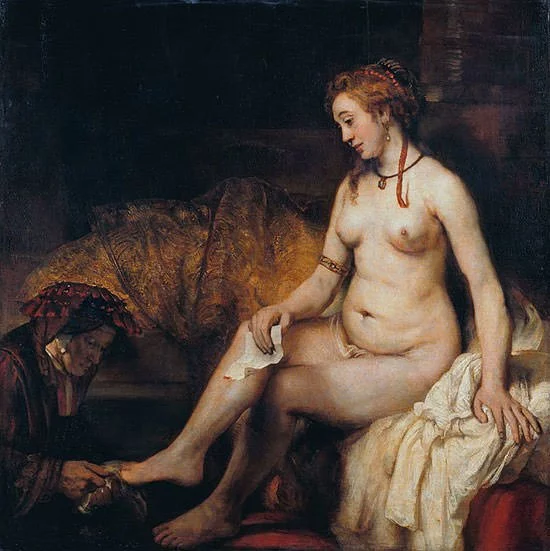 Bathsheba at Her Bath (1654) - Rembrandt van Rijn