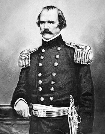 Albert Sidney Johnston in 1860-62