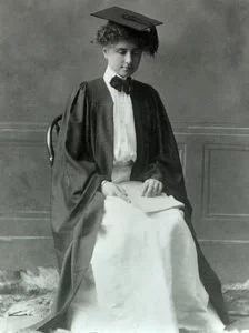 Helen Keller at her Radcliffe Graduation in 1904