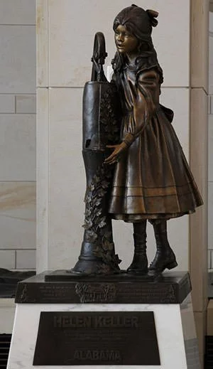 Statue of Helen Keller