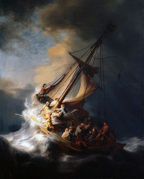 The Storm on the Sea of Galilee (1633) - Rembrandt van Rijn