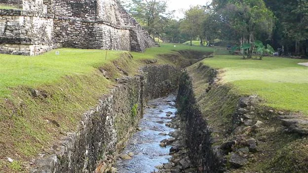 Maya Aqueduct at Palenque