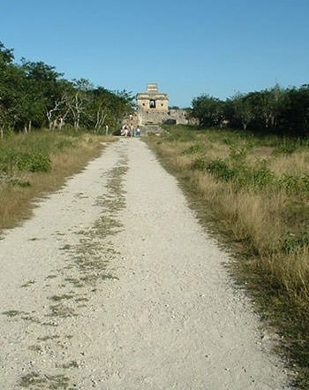 Maya Sacbe or elevated road
