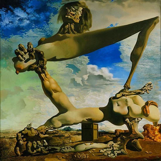 Soft Construction with Boiled Beans (1936) - Salvador Dali