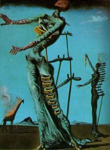 The Burning Giraffe (1937) - Salvador Dali