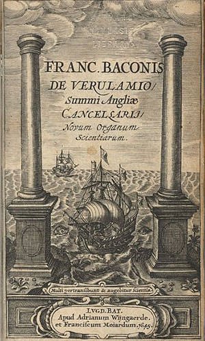 Novum organum title page