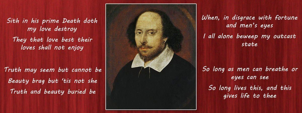 10 Most Famous Poems By William Shakespeare Learnodo Newtonic