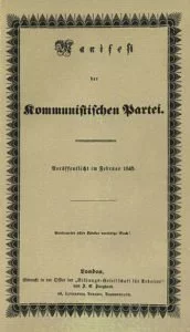 The Communist Manifesto first edition