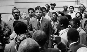 Nelson Mandela during the Rivonia Trial