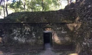 Ruins of a Maya sauna