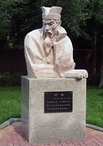 Shang Yang statue