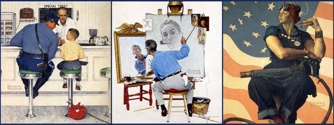 10 Most Famous Paintings by Norman Rockwell | Learnodo Newtonic