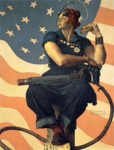 Rosie the Riveter (1943) - Norman Rockwell