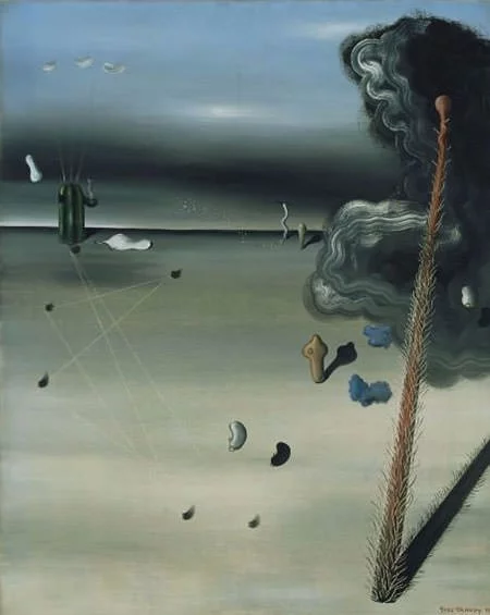 Mama Papa is Wounded (1927) - Yves Tanguy