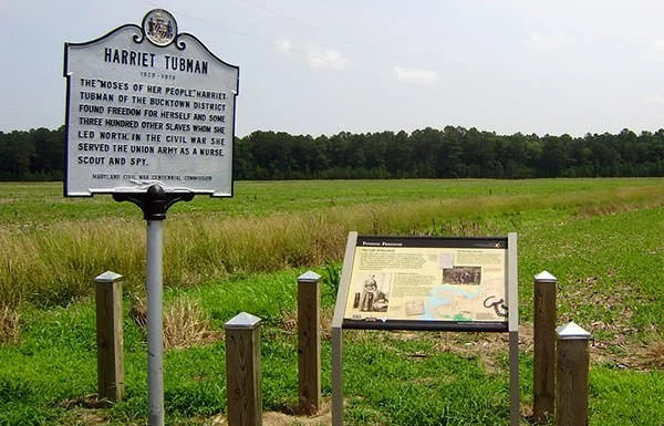 Plantation where Harriet Tubman was born