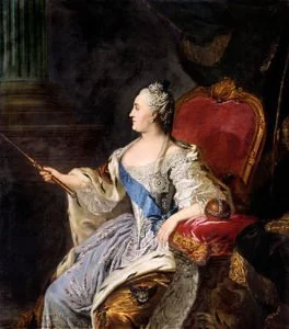1763 portrait of Catherine the Great