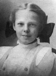 Amelia Earhart in 1908