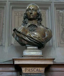 Bust of Blaise Pascal