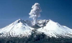 Mount St. Helens in 1982