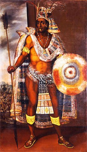Moctezuma II portrait