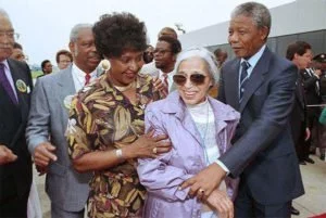 Rosa Parks and Nelson Mandela