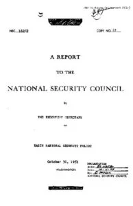 Title page of NSC 162-2