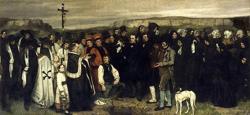 A Burial at Ornans (1850)