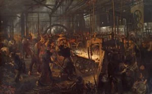 Eisenwalzwerk, Iron Rolling Mill (1875)