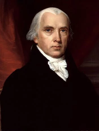 1816 Portrait of President James Madison