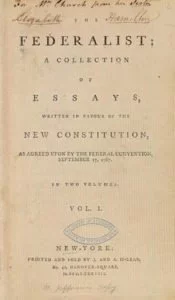 The Federalist Papers (1788)