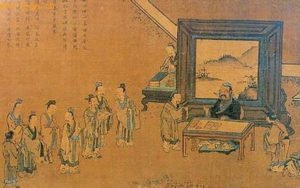 Confucius and his students