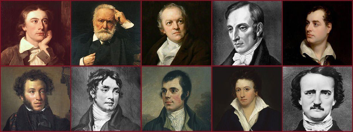 Famous Romanticism Poets Featured