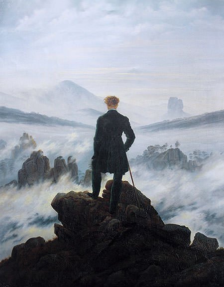 Wanderer above the Sea of Fog (1818)