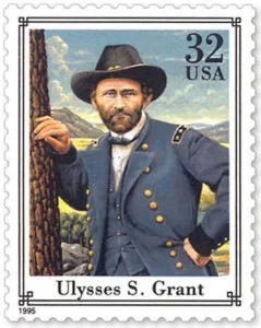 Ulysses S. Grant 1995 postage stamp