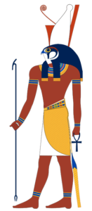 Depiction of Horus