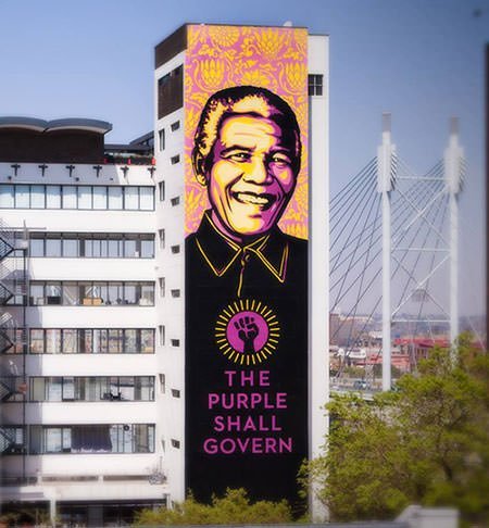 Nelson Mandela Mural (2014)
