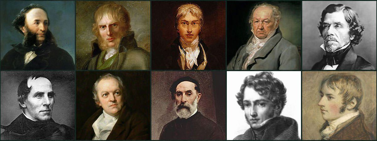 Famous Romanticism Painters Featured