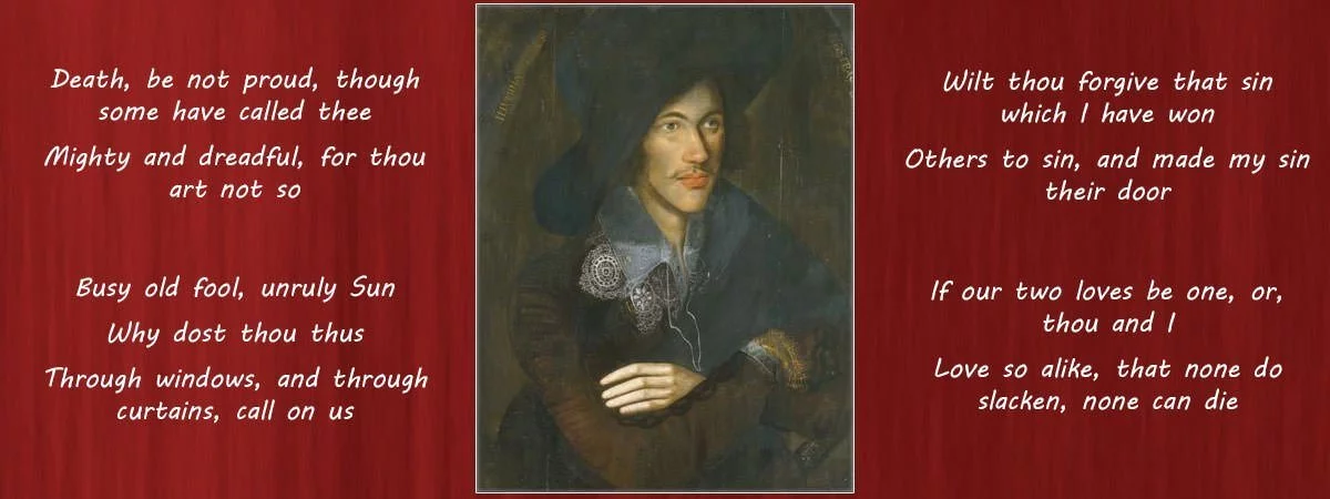 John Donne Famous Poems Featured