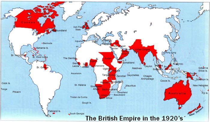 British Empire Map