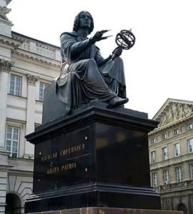 Statue of Copernicus in Poland