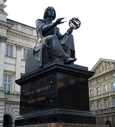 Statue of Copernicus in Poland