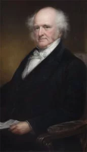 Martin Van Buren portrait as governor