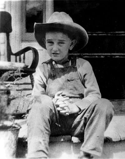 Lyndon Johnson as a kid