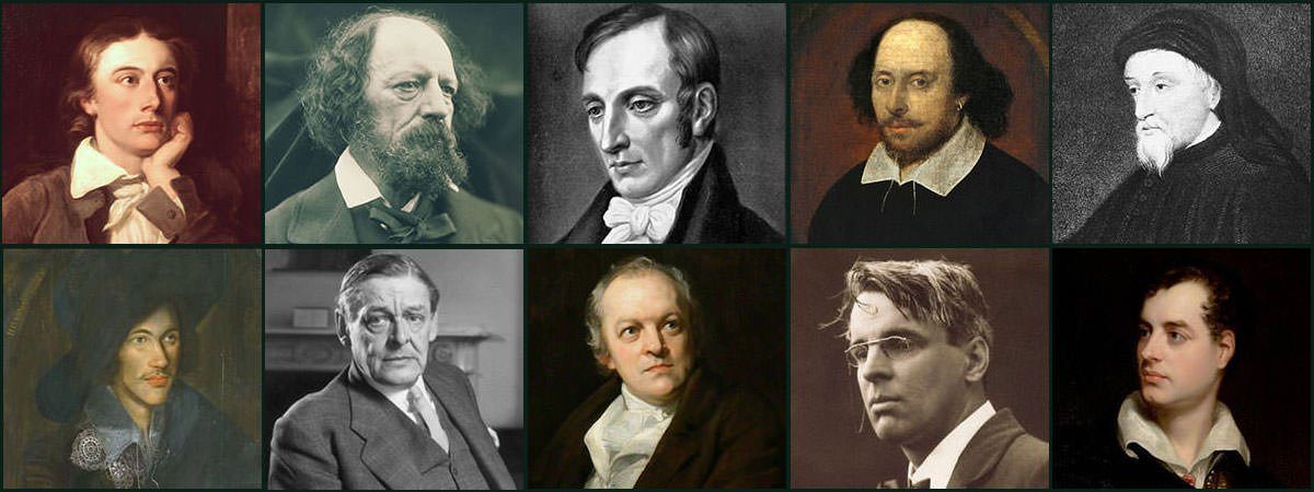 famous writers and poets