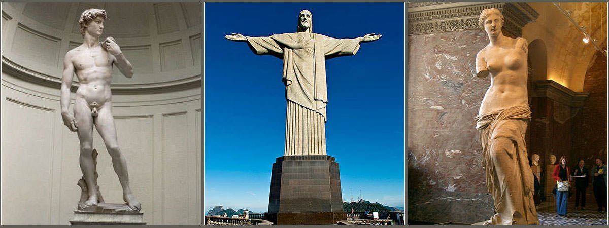 10 Most Famous Sculptures In The World | Learnodo Newtonic
