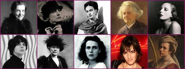 Famous Female Painters Featured