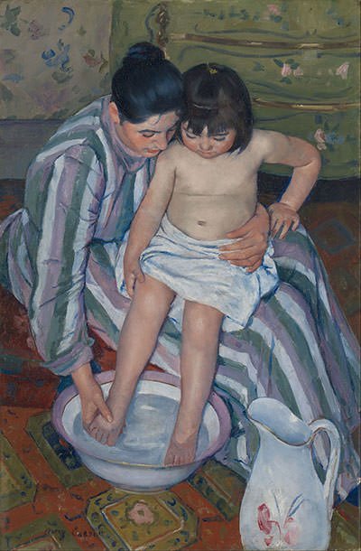 The Child's Bath (1893)