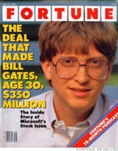 Bill Gates on Fortune, 1986