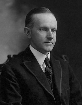 Calvin Coolidge in 1919