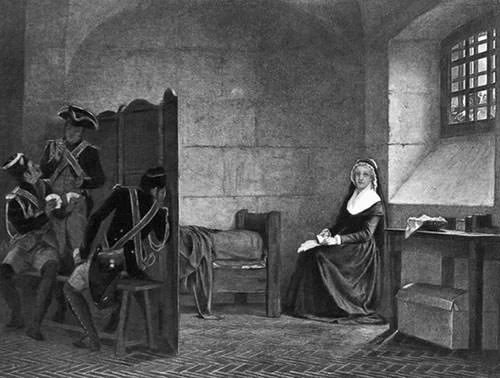 Мария Антуанетта в тюрьме